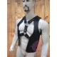 Men's Leather Sale CUTAWAY Berlin bar vest Open Front & Chest X designs Harness