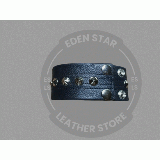 Men's Leather Bicep Cuff - Handmade Leather Arm Band - BDSM Fetish Wear - Gay Leather Pride Men's Leather Bicep Cuff - Handmade Leather Arm Band - BDSM Fetish Wear - Gay Leather Pride