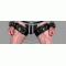 Adjustable Men's Real Leather Locking Thigh Cuffs, Sling Wrist, Plug Cuffs, Reversible Restraints Bondage, Thigh harness, , Bondage cuffs