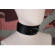 Men's Or Women Genuine Leather O ring choker collar necklace