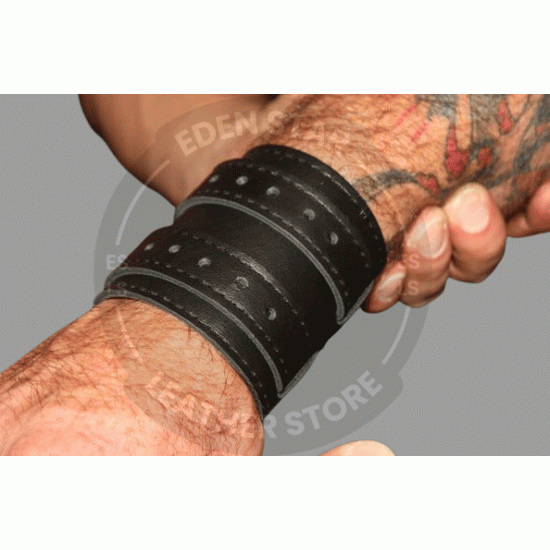 Leather cuff bracelet double buckled, Wide cuff bracelet Black, Black leather wrist cuff, Handmade leather bracelet Leather cuff bracelet double buckled, Wide cuff bracelet Black, Black leather wrist cuff, Handmade leather bracelet