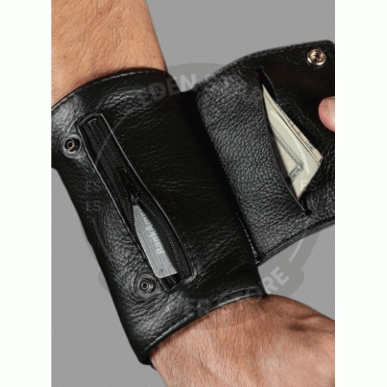 Black Cow Leather Wristband Arm Money Wallet Hand Cuff Wrist Band Brand New Black Leather Handmade WRIST WALLET Black Cow Leather Wristband Arm Money Wallet Hand Cuff Wrist Band Brand New Black Leather Handmade WRIST WALLET