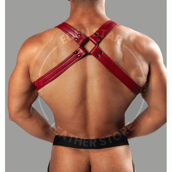 Genuine Leather Bulldog Barbarian Harness and Jockstrap Barbarian Animus Leather Jockstrap Chest Harness Set BDSM Play Sports Jockstrap Genuine Leather Bulldog Barbarian Harness and Jockstrap Barbarian Animus Leather Jockstrap Chest Harness Set BDSM Play Sports Jockstrap