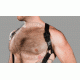 Genuine Black Leather Sport Jock Strap connected with Crossbow/Hunter Body Harnesses Having Premium Quality Genuine Black Leather Sport Jock Strap connected with Crossbow/Hunter Body Harnesses Having Premium Quality