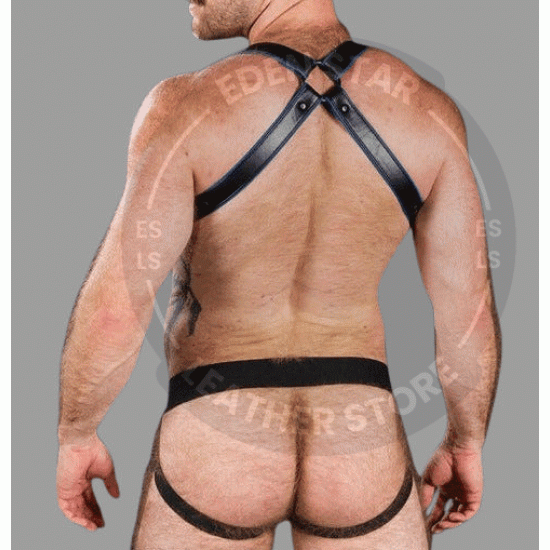 Handmade Black Men's Leather Crossbow Body Harness Chest Armor Buckles Adjustable Strap Belt Club Costume, Gay Adult Body Harness Jockstrap Handmade Black Men's Leather Crossbow Body Harness Chest Armor Buckles Adjustable Strap Belt Club Costume, Gay Adult Body Harness Jockstrap