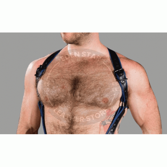 Handmade Black Men's Leather Crossbow Body Harness Chest Armor Buckles Adjustable Strap Belt Club Costume, Gay Adult Body Harness Jockstrap Handmade Black Men's Leather Crossbow Body Harness Chest Armor Buckles Adjustable Strap Belt Club Costume, Gay Adult Body Harness Jockstrap