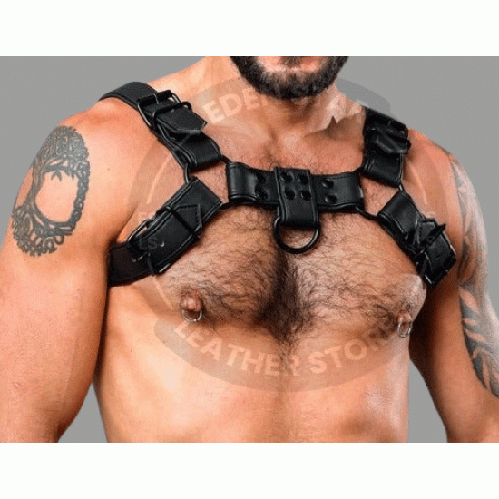 Chest harness men, Black Leather men harness, Shoulder harness belt, Plus Size Men Harness, Gift for Boyfriend, Gift for him Chest harness men, Black Leather men harness, Shoulder harness belt, Plus Size Men Harness, Gift for Boyfriend, Gift for him