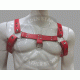 Chest harness men- Red Leather men harness-Shoulder harness belt- Plus Size Men Harness - Gift for Boyfriend - Gift for him- Bulldog Harness Chest harness men- Red Leather men harness-Shoulder harness belt- Plus Size Men Harness - Gift for Boyfriend - Gift for him- Bulldog Harness
