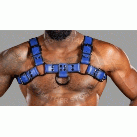 Men Leather Adjustable Chest Strap Half Harness Club-Wear Costume Bulldog Harness Men's body belt, Bulldog harness men Men Leather Adjustable Chest Strap Half Harness Club-Wear Costume Bulldog Harness Men's body belt, Bulldog harness men