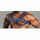 Men Leather Adjustable Chest Strap Half Harness Club-Wear Costume Bulldog Harness Men's body belt, Bulldog harness men Men Leather Adjustable Chest Strap Half Harness Club-Wear Costume Bulldog Harness Men's body belt, Bulldog harness men