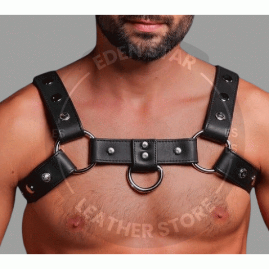 Genuine Leather Mens harness, Black Chest Harness with Buckles, Club Wear Gay Adult Chest Body Harness Gay fetish Body Harness Genuine Leather Mens harness, Black Chest Harness with Buckles, Club Wear Gay Adult Chest Body Harness Gay fetish Body Harness