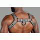 Men Leather Adjustable Chest Strap Half Harness Club-Wear Costume Bulldog Harness Men's body belt, Bulldog harness men Men Leather Adjustable Chest Strap Half Harness Club-Wear Costume Bulldog Harness Men's body belt, Bulldog harness men