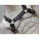 Men's Leather Chest Harness with Detachable Back Handle - Kink Friendly - Adjustable BDSM Gear - Perfect for Cosplay or Roleplay Men's Leather Chest Harness with Detachable Back Handle - Kink Friendly - Adjustable BDSM Gear - Perfect for Cosplay or Roleplay