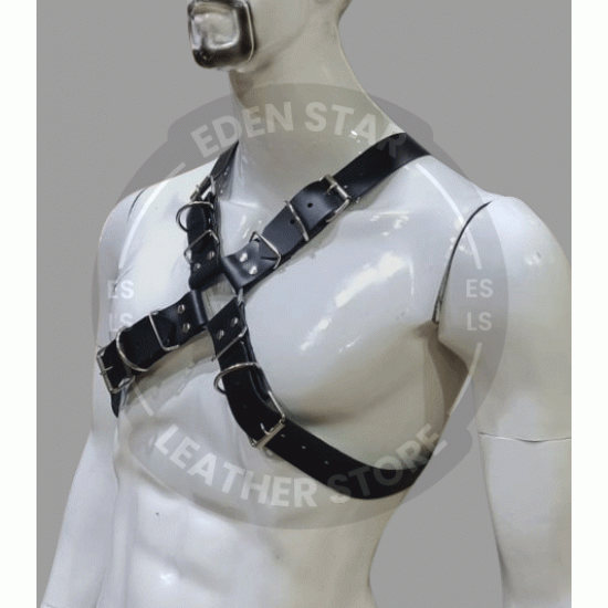 Men's Leather X Harness - Leather X Shape Harness - Men's Fashion Harness - Handcrafted Leather Harness - Handcrafted Biker Gear Men's Leather X Harness - Leather X Shape Harness - Men's Fashion Harness - Handcrafted Leather Harness - Handcrafted Biker Gear