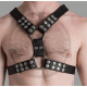 Men's Y-Style Leather Harness - Perfect for Cosplay and Roleplay - Adjustable Sexy BDSM and Fetish Gear - Kink Friendly and Comfortable Men's Y-Style Leather Harness - Perfect for Cosplay and Roleplay - Adjustable Sexy BDSM and Fetish Gear - Kink Friendly and Comfortable