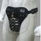 Black Leather Netted Chastity Jock - Locking BDSM Device for Men - Lockable Jockstrap -Secure Locking Jockstrap for Men Black Leather Netted Chastity Jock - Locking BDSM Device for Men - Lockable Jockstrap -Secure Locking Jockstrap for Men