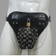 Black Leather Netted Chastity Jock - Locking BDSM Device for Men - Lockable Jockstrap -Secure Locking Jockstrap for Men Black Leather Netted Chastity Jock - Locking BDSM Device for Men - Lockable Jockstrap -Secure Locking Jockstrap for Men