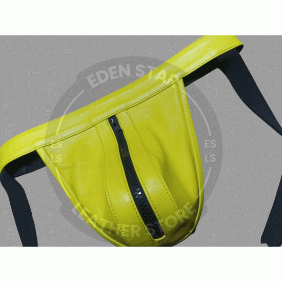 Front Zip Elastic Jockstrap - Comfortable and Supportive Men's Underwear - Men's Lingerie and Sexy Thong Front Zip Elastic Jockstrap - Comfortable and Supportive Men's Underwear - Men's Lingerie and Sexy Thong