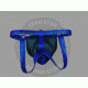 Men's 100% Genuine Black & Blue Leather Jockstrap, Men Leather Thong, Cod-piece Jockstrap, Fetish Underwear, BDSM Bondage Jockstrap Men's 100% Genuine Black & Blue Leather Jockstrap, Men Leather Thong, Cod-piece Jockstrap, Fetish Underwear, BDSM Bondage Jockstrap