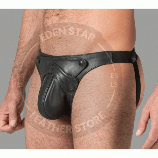 Men 100% Real Leather Jockstrap for Man Pouch Underwear Detachable Codpiece adjustable men waist jockstrap Men 100% Real Leather Jockstrap for Man Pouch Underwear Detachable Codpiece adjustable men waist jockstrap