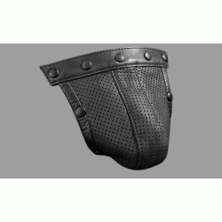 Men's 100% Genuine Black Leather Jockstrap, Men Leather Thong, Cod-piece Jockstrap, Fetish Underwear, BDSM Bondage Jockstrap
