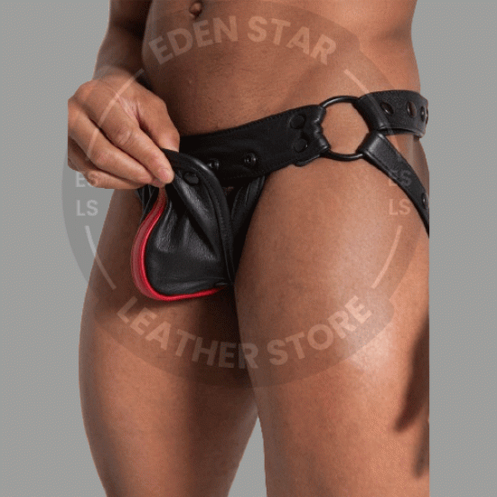 Real Leather Thong Jockstrap for Men - Men Sexy Underwear - Comfortable and Stylish Jock - Gay thong leather slip sting Real Leather Thong Jockstrap for Men - Men Sexy Underwear - Comfortable and Stylish Jock - Gay thong leather slip sting