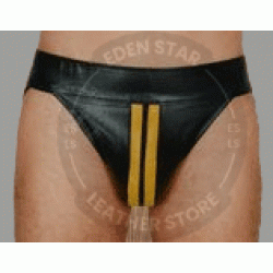 Men's Striped Thong Underwear, Breathable and Soft, Lederhosen Jockstrap-Leder Pants, Gay Thong, Leather Slip String
