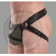 Handmade Leather Colored Harness Cod Piece Jockstrap - Men's Supportive and Stylish Underwear Handmade Leather Colored Harness Cod Piece Jockstrap - Men's Supportive and Stylish Underwear