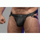 Men's 100% Genuine Black Leather Jockstrap, Men Leather Thong, Cod-piece Jockstrap, Fetish Underwear, BDSM Bondage Jockstrap Men's 100% Genuine Black Leather Jockstrap, Men Leather Thong, Cod-piece Jockstrap, Fetish Underwear, BDSM Bondage Jockstrap