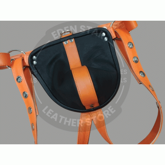 Men's Genuine Leather Jockstrap - Athletic Support - Ideal for Sports & Fitness - Premium Quality Underwear - BDSM leather gear