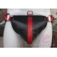 Men's Genuine Leather Jockstrap Underwear Briefs Thong adjustable waist men jockstrap