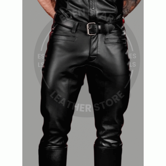 Men's Leather Pant, Leather Trousers for Biker, Genuine Plan Leather pant for Men's, Black leather Pant, Simple Leather Pant, Girt for man Men's Leather Pant, Leather Trousers for Biker, Genuine Plan Leather pant for Men's, Black leather Pant, Simple Leather Pant, Girt for man