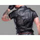 Men's Real Leather Biker T Shirt Black Cow Leather Shirt Slim Fit Shirt Gift for Men - Hand Crafted Police Leather Uniform Leather Shirt Men's Real Leather Biker T Shirt Black Cow Leather Shirt Slim Fit Shirt Gift for Men - Hand Crafted Police Leather Uniform Leather Shirt